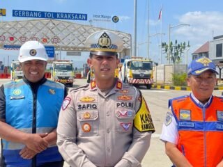 *Ruas Tol Prosiwangi Dibuka Fungsional Polres Probolinggo Siapkan Pos Pelayanan di Exit Tol*