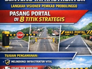 Benteng Infrastruktur: Langkah Visioner Pemkab Probolinggo Pasang Portal di 8 Titik Strategis