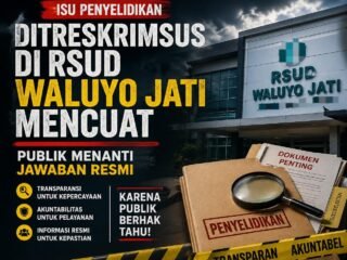 Isu Penyelidikan Ditreskrimsus di RSUD Waluyo Jati Mencuat, Publik Menanti Jawaban Resmi