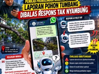 Baru Diluncurkan, Layanan AI “Halo SAE” Pemkab Probolinggo Dikritik Warga: Laporan Pohon Tumbang Malah Dibalas Respons Tak Nyambung